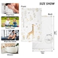 thumbnail image 2 of Giraffe in Trees Cotton Face Towels Absorbent Hand Towel Soft Bathroom Towel for Kitchen Hotel Decoration, 2 of 7