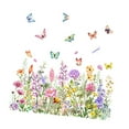 thumbnail image 4 of Calcomanías para ventana Strade Fareast Limited flores de jardín PVC 60 cm x 30 cm, 4 of 8