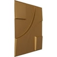 thumbnail image 2 of Ekena Millwork 19 5/8"W x 19 5/8"H Nestor EnduraWall Decorative 3D Wall Panel, Bright Coat Gold (12-Pack for 32.04 Sq. Ft.), 2 of 6