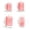 Pink, variant on Set of 4 Pack Double Layer Compression Packing Cubes for Travel Essentials,Waterproof Ultra Space Saving Self Compression Organizer,Large Capacity Compressible Expandable Packing Cubes for Suitcase