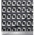 thumbnail image 1 of Soimoi Polyester Crepe Fabric Square & Floral Block Fabric Prints by Yard 42 Inch Wide, 1 of 2