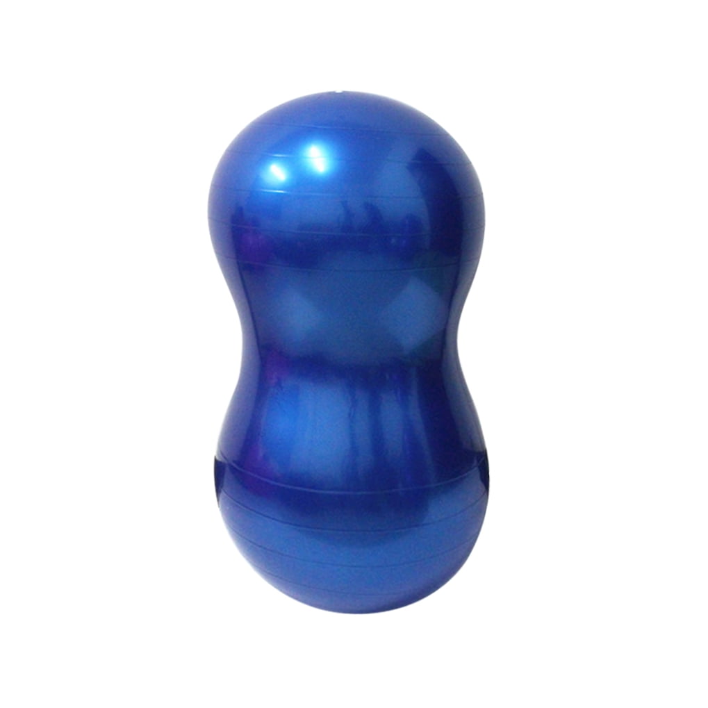 WRISTBIQUE Home Gym Accessories Balance Ball Blue PVC 1Pcs Muscle Development