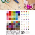 thumbnail image 3 of 35000pcs Bracelet Making Kit with 10 Alloy Pendants 2 Storage Boxes DIY Handcraft Jewelry Making Beads Kit for Crafts, 3 of 3