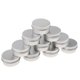 thumbnail image 5 of 10x Bálsamo labial de aluminio Tarros de hojalata Tarro de crema Recipientes de almacenamiento de botellas - B-10ML-4 x 1.4cm , B A-10ML-3.5 x 1.8cm Salvador Latas cosméticas vacías, 5 of 6