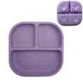 thumbnail image 1 of Silicone Divided Plate Tray For Dining Table Kitchen Living Room Multipurpose Serving Dish Food Container 18.7X18X3CM, 1 of 4
