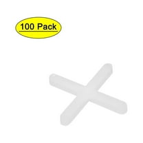 Wall Floor Ceramic Tile Plastic Cross Spacer 2.5mm White 100pcs