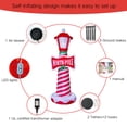 thumbnail image 4 of Decoraciones navideñas inflables Poptrend con diseño de faro de 6 pies, 4 of 7