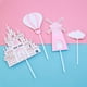 thumbnail image 4 of Topper de dibujos animados para tarta de feliz cumpleaños, globos de castillo de Príncipe, decoración de cupcakes en la nube, Baby Shower, niño, niños, adornos de pastel de fiesta de cumpleaños, 4 of 4