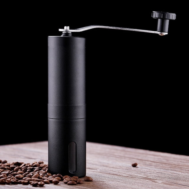 Oleegame 1PC Kitchen Utensils Set Steel Whole Manual Conical Portable Mill Burr Coffee Grinder Stainless Kitchen,Dining & Bar Black