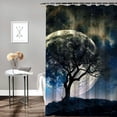 thumbnail image 2 of Orinice Stars Bathroom Shower Curtain Set with Hooks, Colorful Luxurious Fabric, Waterproof, Easy Installation 69x72, 2 of 7