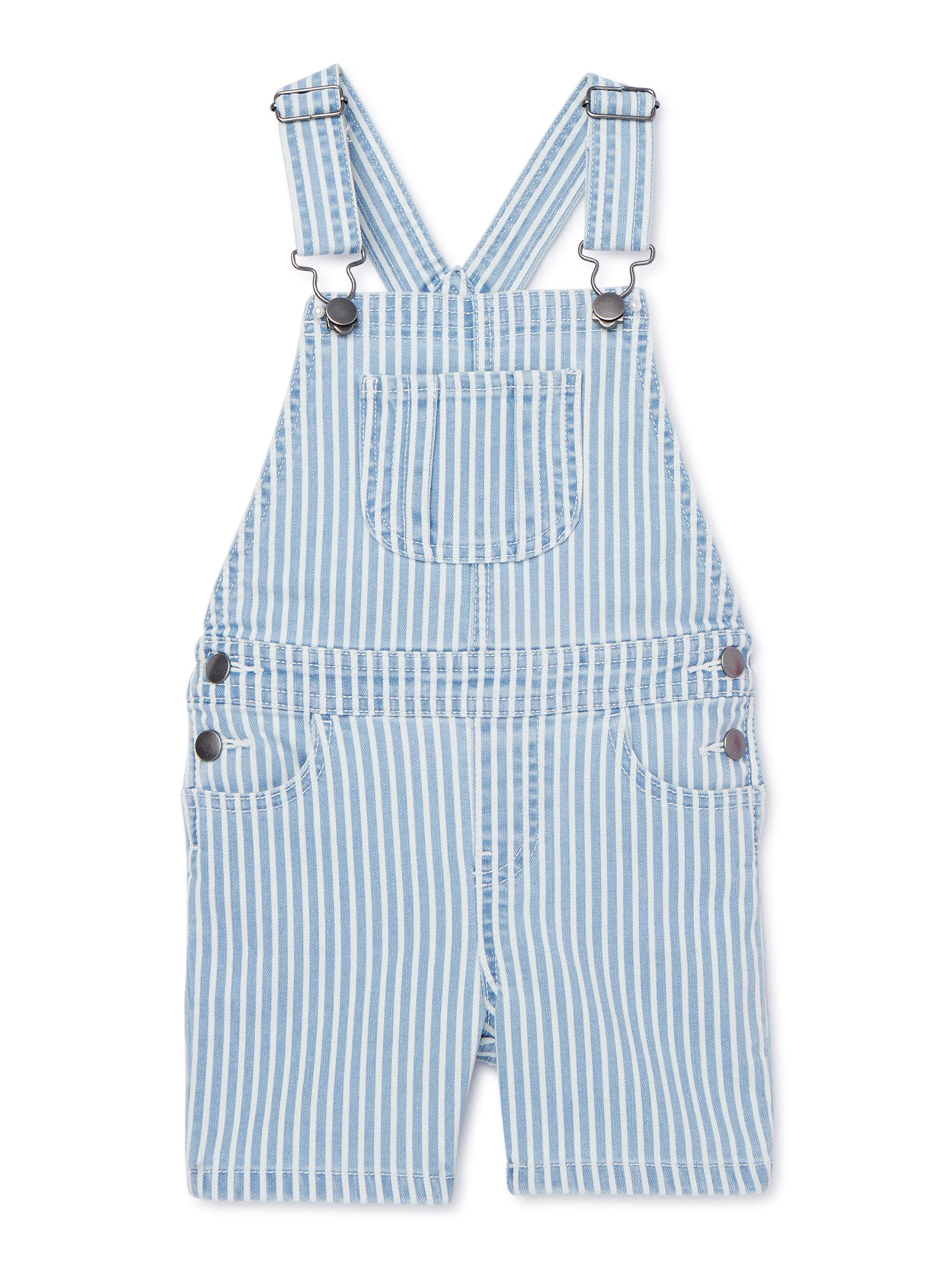 baby boy denim shortalls