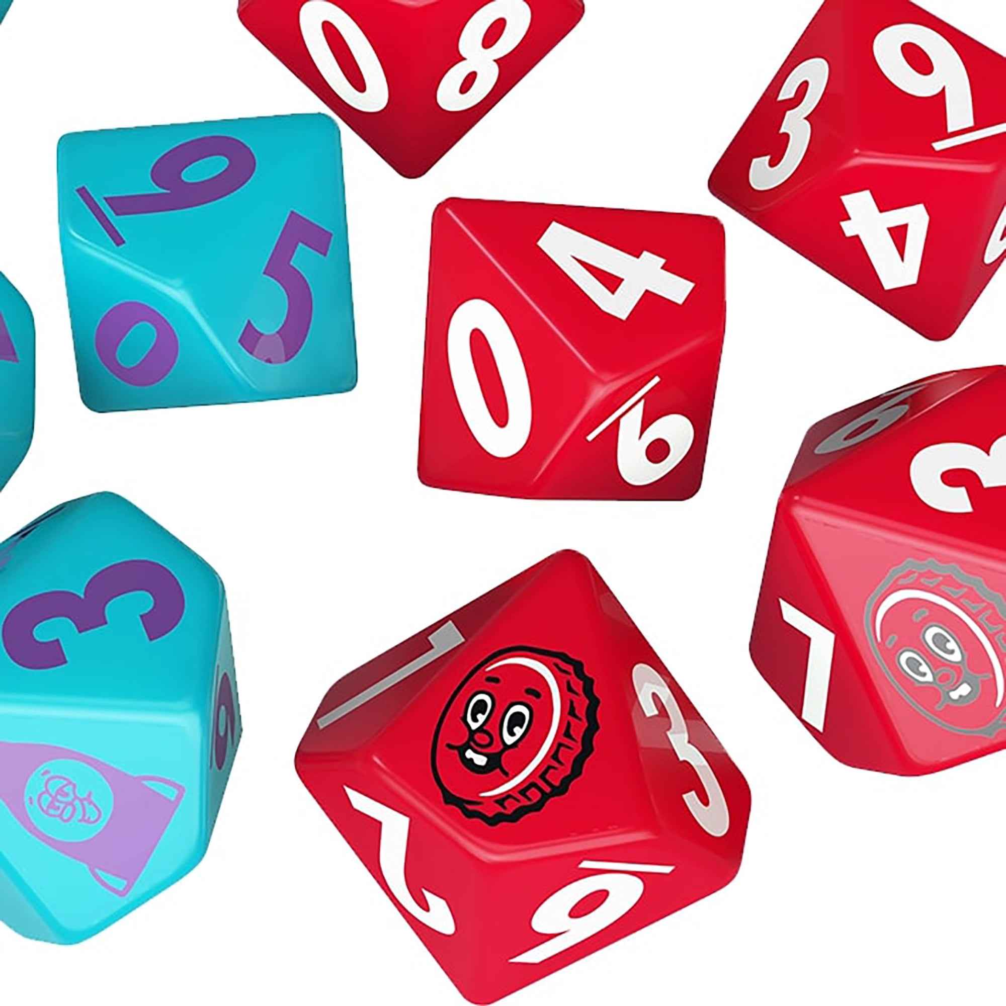 Fallout: Factions Nuka-Cola Dice Set, 12 Pieces