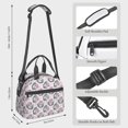 thumbnail image 2 of Disketp Poodle Dog Lonchera Térmica para Mujer y Hombre, Bolsa de Almuerzo Reutilizable e Impermeable para Trabajo, Viajes y Picnic, 2 of 7