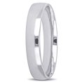 thumbnail image 2 of Ladies 4mm Polished Finish Wedding Band in 14k White Gold, 2 of 6