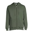 thumbnail image 2 of Athletic Works Men's Fleece Full Zip Hoodie Jacket, 2 of 5