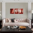 thumbnail image 2 of Wall Art For Living sun landscape of red woods Canvas Wall Decor for artwork Painting 12" x 16" 3 Pieces Canvas Prints For bedroom Decor Modern Salon kitchen office wall Painting Home decorations, 2 of 6