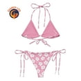 thumbnail image 3 of Tropical Hibiscus Bikini Set – Summer Floral Two-Piece Swimwear for Women, 3 of 8