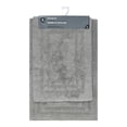 thumbnail image 1 of hometrends Gray Tufted Reversible 2 Piece Bath Rug Set, 1 of 5