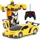 thumbnail image 2 of Remote control car, 2 in 1 transforming robot car, one push transforming car, remote control transformers and transforming robot, children's educational for, 2 of 5