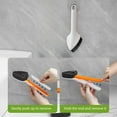 thumbnail image 5 of Horivan 1 Packs 3-in-1 Bathroom Floor Grout Cleaning Brush Scrubber for Tile Grout Mold Removal Kitchen Sink Scouring Brush with Ergonomic Handle Deep Cleaning Tools for Bathroom Shower Tiles, 5 of 6
