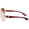 thumbnail image 2 of South Point, Copper Silver Mirror 580P, Shiny Blush Gold / Rose Tort Temples Frame, 2 of 4