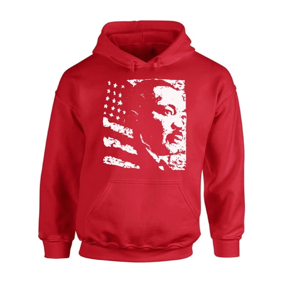 Awkward Styles Unisex Martin Luther King Graphic Hoodie Tops USA Flag Hooded Sweatshirt