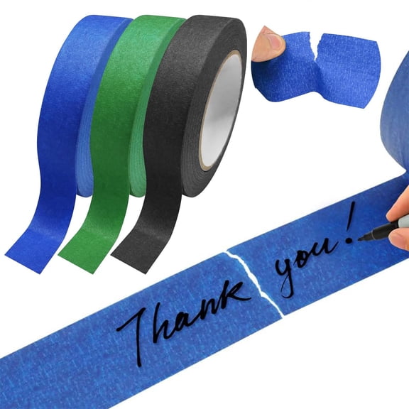 Dailihome Blue Painters Tape 0.32 Inch X 22 Yards Masking Tape for Painting DIY Crafts Arts Labeling and Decoration No Residue