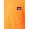 thumbnail image 2 of Wrangler Workwear Men's and Big Men's Pocket Tee with Short Sleeves, 2-Pack, Sizes M-3XL, 2 of 8