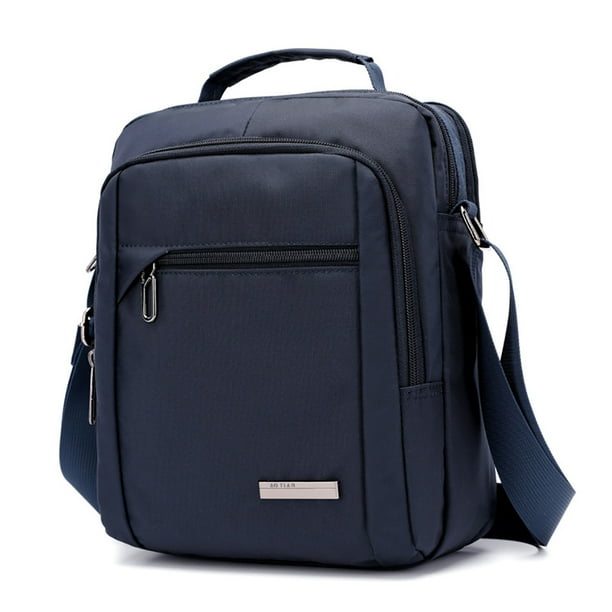 Mens messenger bag with on sale handle