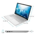 thumbnail image 5 of HP 17.3" HD+ Touchscreen Laptop, AMD Ryzen 5 5500U (beat i5-10500) 6-Core up to 4.0GHz, 8GB RAM, 256GB SSD+1TB HDD, USB-C, Numeric Keypad, HDMI, Webcam, WiFi, Mytrix HDMI Cable, Win 10, 5 of 7
