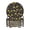 Cartoon Black Cats, variant on Haosy Set of 6 Drink Woven Coaster with Holder Heat Resistant Non-Slip Bar Coasters 4 Inches Gold Letter Star