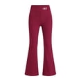 thumbnail image 5 of Bmisegm Girls Pants High Waist Lightweight Knit Yoga Trousers for Play and Everyday Comfort with Soft Breathable Workout Pants,02_,5-6 Years, 5 of 5