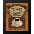thumbnail image 2 of Brissonnet, Daphne 12x14 Black Modern Framed Museum Art Print Titled - Coffee Blend IV, 2 of 5