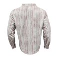 thumbnail image 4 of Mens Corduroy-Shirts with Pocket Long Sleeve Button-Down Collar Tshirts Shirt Trendy Stripe Printed Slim Vintage Cowboys Going-Out Tops, 4 of 7