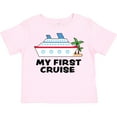 thumbnail image 3 of Inktastic My First Cruise with Cruise Ship and Palm Trees Boys or Girls Toddler T-Shirt, 3 of 5