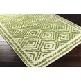 thumbnail image 3 of Hauteloom Amesbury Wool Hallway, Kitchen Runner Rug - Contemporary - Lime Green, Peach - 2'6" x 8', 3 of 5