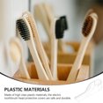 thumbnail image 2 of 8Pcs Plastic Toothbrush Head Covers Toothbrush Protective Cap Toothbrush Head Covers, 2 of 6