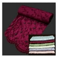 thumbnail image 1 of Lily 55" Pearl Bugle Beads Satin Fabric Blue Green Burgundy Pink Lilac White, 1 of 2