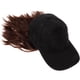 thumbnail image 4 of Gorra de béisbol con extensión de cabello, peluca ondulada y rizada, peluca sintética, sombrero, gorra de béisbol, peluca, 4 of 6