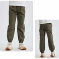 thumbnail image 4 of REDARER Boys' Casual Summer Pants Elastic Waist Breathable Soft Fabric Durable Joggers for Daily Youth Apparel,3-4 Years, 4 of 5
