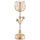 thumbnail image 5 of Portavelas para de de boda Candelabros Fiesta de cumpleaños de comedor Luz Hogar Nad Cena Decoració L Baoblaze Portavelas pequeño de placa de hierro, 5 of 7