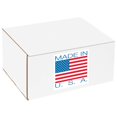 thumbnail image 2 of Aviditi Tape Logic 4"" x 4"" "Made in U.S.A."" Adhesivo rojo/blanco/azul para manipulación de envío, embalaje y mudanza (1 rollo de 500 etiquetas), 2 of 5