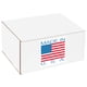 thumbnail image 2 of Aviditi Tape Logic 4"" x 4"" "Made in U.S.A."" Adhesivo rojo/blanco/azul para manipulación de envío, embalaje y mudanza (1 rollo de 500 etiquetas), 2 of 5