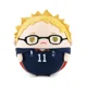 thumbnail image 1 of Volleyball Junior Plush Doll ,Tsukishima Firefly ,Lone Claw Grinding ,,Black-tailed Tetsuo Anime Characters Plush Doll Gong Bohan unisex, 1 of 2