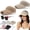 2pcs-b, variant on Women's Breathable Knit Sun Visor Hat,Ponytail Wide Brim Sports Cap for Running