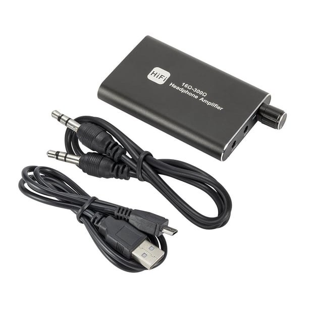 Auriculares 16-300 Ohm Amplificador de auriculares Amplificador de alta fidelidad compatible con Bluetooth para teléfono JShteea El nuevo