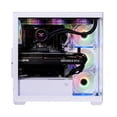 thumbnail image 2 of Gabinete Gamer NACEB NEBULA ATX Media Torre 4 Fan Panel Cristal Templado ARGB Blanco NA-0637B, 2 of 9