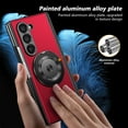 thumbnail image 2 of for Samsung Galaxy Z Fold 5 Case , Hinge Protection Case with Front Screen Protector 360°Ring Magnetic Kickstand Protective Shockproof Case for Samsung Galaxy Z Fold 5,Red, 2 of 16