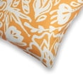 thumbnail image 5 of Fab Habitat Indoor/Outdoor Throw Pillow Made from Recycled Polyester Yarn - Double Sided, Stain Resistant, Machine Washable - Abstract - Patio, Deck, Living Room - Glamis Mustard Yellow (20" x 20"), 5 of 8