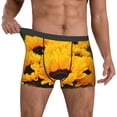 thumbnail image 2 of Kdxio Men's Boxer Briefs with Flower Bush Sunflower Print - Comfortable and Breathable Underwear for Everyday Wear, 2 of 7